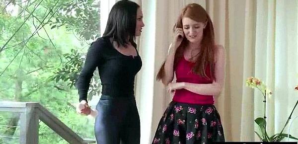 Lez Girl (abbey&gabriella) And Mean Girl In Punish Sex Tape clip-01